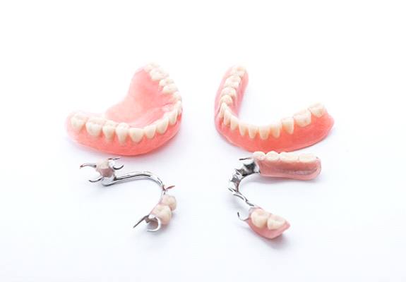 examples of different dentures in Lewisville